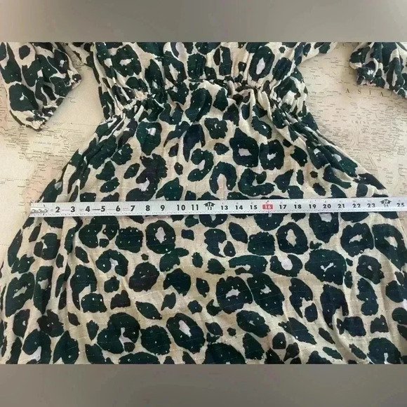 Anthropologie PQ Solan Maxi Swim Dress in Beige/Green Size XS/Small - Picture 12 of 15